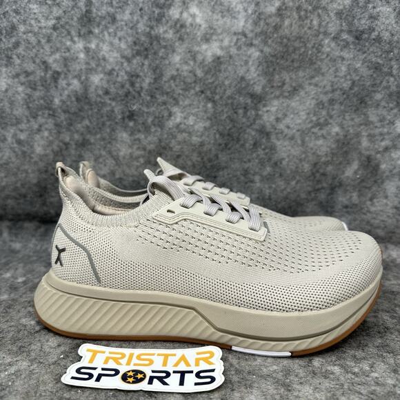 Flux Adapt Runner Running Shoes Womens Size 5.5 Sand Gum Comfort Sneakers - Picture 3 of 8